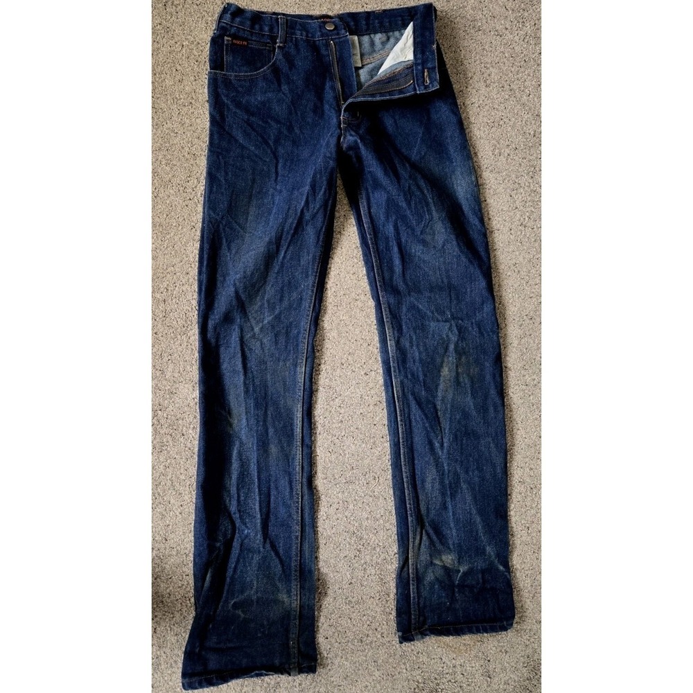 RASCO FR Jeans 31x36 HRC 2 Flame Resistant Work Pants NFPA 2112 Denim - Picture 10 of 10